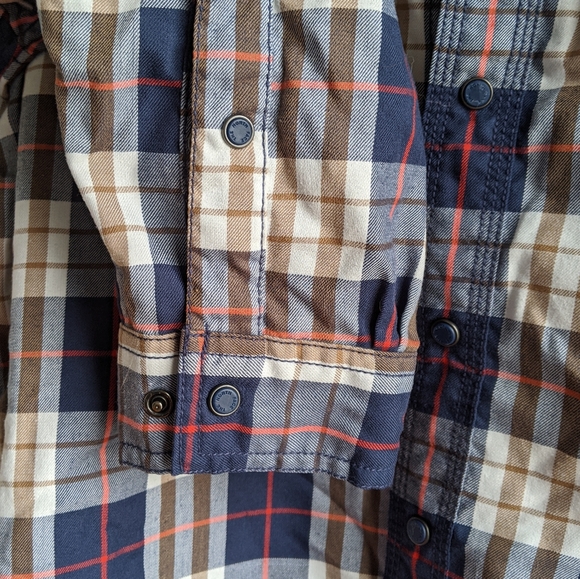 The North Face Take Flannel Shirt W/ Snaps - M - Picture 5 of 8